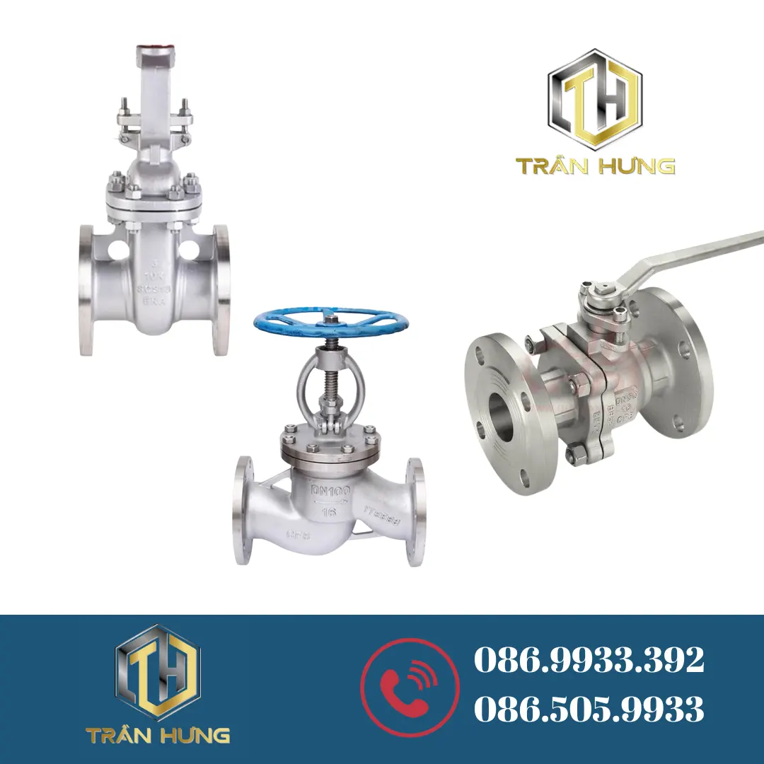 Van Inox mặt bích